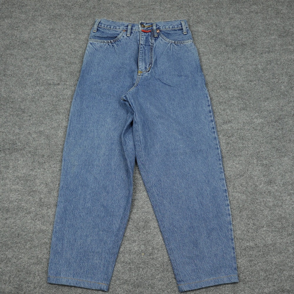 Vintage Philippe Martin Jeans Womens 30 Blue High Rise Relaxed Tapered Mom Jeans